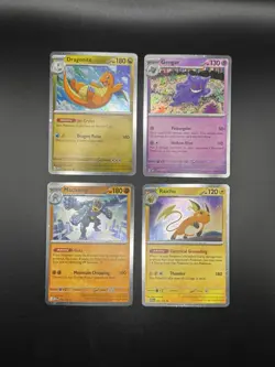 NEW - NEAR MINT -Pokemon 151 Sam’s Club Mini Tin Set Of 4 Cosmos Holo Promos - Image 1