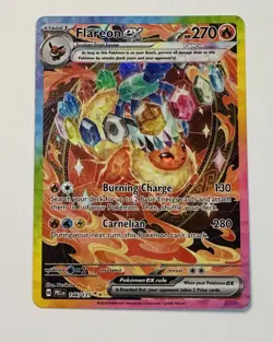 Flareon ex Prismatic Evolutions 146/131 SIR NM Pokemon Special Illustration Rare - Image 1