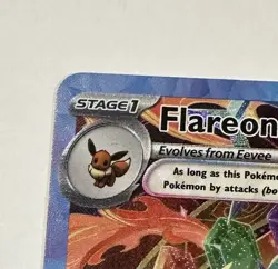 Flareon ex Prismatic Evolutions 146/131 SIR NM Pokemon Special Illustration Rare - Image 2