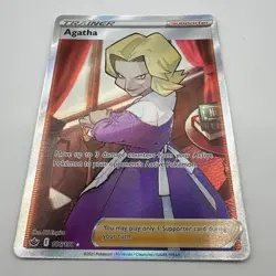 Pokemon TCG: Agatha 186/198 Chilling Reign Full Art Trainer - Image 1