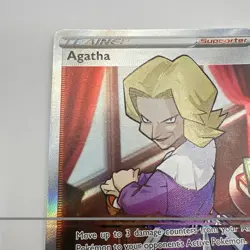 Pokemon TCG: Agatha 186/198 Chilling Reign Full Art Trainer - Image 2