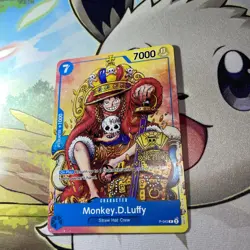 Monkey.D.Luffy (2nd Anniversary Stamped Promo) P-043 - One Piece TCG - English - Image 2