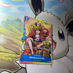 Monkey.D.Luffy (2nd Anniversary Stamped Promo) P-043 - One Piece TCG - English - Image 3
