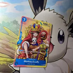 Monkey.D.Luffy (2nd Anniversary Stamped Promo) P-043 - One Piece TCG - English - Image 5