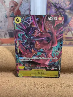 Nico Robin (Alt Art) OP09-107 R Emperors in the New World/ONE PIECE TCG Japanese - Image 1