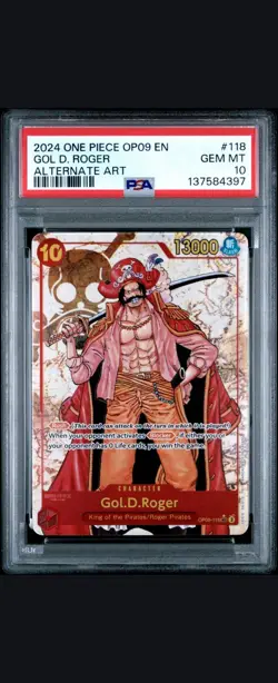 Gol.D.Roger (Alternate Art) OP09-118 Emperors in the New World Foil - Image 1