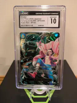 One Piece Smoker SP 2025 OP10-030 SR OP13 Carrying on His Will Japanese CGC 10 - Image 1
