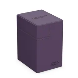 ULTIMATE GUARD FLIP n TRAY PURPLE 133+ XENOSKIN MONOCOLOR DECK CASE Card Box ccg - Image 2