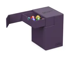 ULTIMATE GUARD FLIP n TRAY PURPLE 133+ XENOSKIN MONOCOLOR DECK CASE Card Box ccg - Image 3