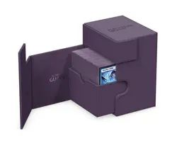 ULTIMATE GUARD FLIP n TRAY PURPLE 133+ XENOSKIN MONOCOLOR DECK CASE Card Box ccg - Image 4