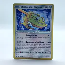 Pokemon TCG Karte - Strahlendes Stahlos 124/196 Verlorener Ursprung NM Near Mint - Image 1