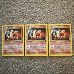 Pokemon TCG Arcanine #6 Black Star Promo Card WOTC - Image 1