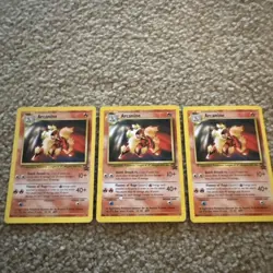 Pokemon TCG Arcanine #6 Black Star Promo Card WOTC - Image 2