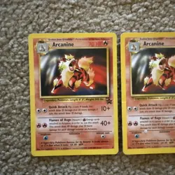 Pokemon TCG Arcanine #6 Black Star Promo Card WOTC - Image 4