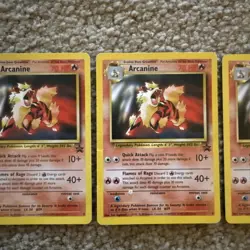 Pokemon TCG Arcanine #6 Black Star Promo Card WOTC - Image 5