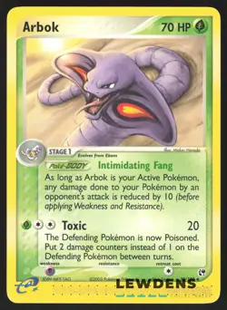 Arbok - 29/100 - Uncommon - EX Sandstorm - Pokemon Card - 1 - Image 1