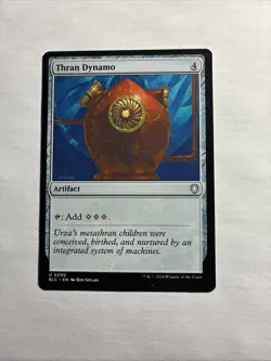 Thran Dynamo - Commander: Bloomburrow MTG Plus Bonus Card!!! - Image 1