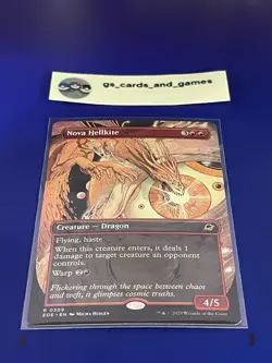Nova Hellkite (Borderless) #0309 (NON-Foil) EOE Edge of Eternities MTG Card - Image 1