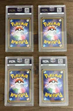 2016 Pokemon Japanese Mario Luigi Pikachu XY Promo PSA Sequential 4-Card Set 🔥 - Image 3