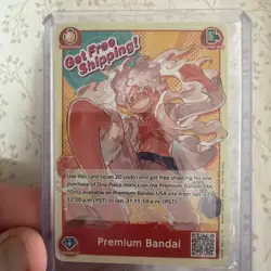 ONE PIECE CARD GAME MONKEY.D.LUFFY PREMIUM BANDAI CARD GAMES FEST 23-24 Sealed - Image 3