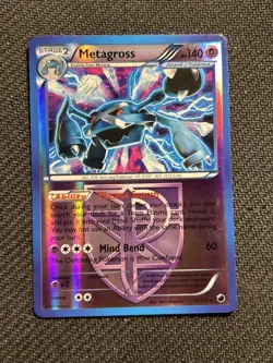 Metagross (Team Plasma) 52/116 Plasma Freeze Reverse Holo - Pokemon Card LP - Image 1