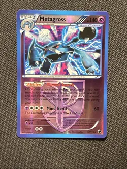 Metagross (Team Plasma) 52/116 Plasma Freeze Reverse Holo - Pokemon Card LP - Image 5