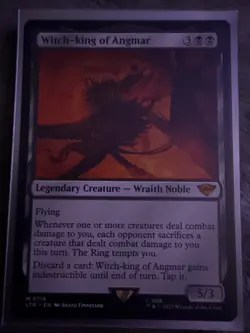 MTG - Witch-king of Angmar - Legendary Creature - LTR 114 - Mythic - NM - Image 2