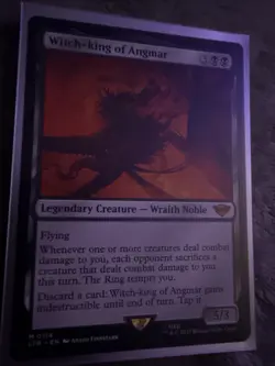 MTG - Witch-king of Angmar - Legendary Creature - LTR 114 - Mythic - NM - Image 3