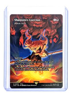 Shantotto's Coercion 0034 Rare Showcase Non-Foil FFXI MTG FINAL FANTASY ENGLISH - Image 3