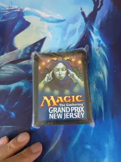 Grand Prix New Jersey 2014 Brainstorm 80 ct Mtg sleeves Ultra Pro New And Unused - Image 1