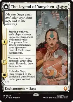 The Legend of Yangchen Avatar: The Last Airbender NM MTG - Image 1