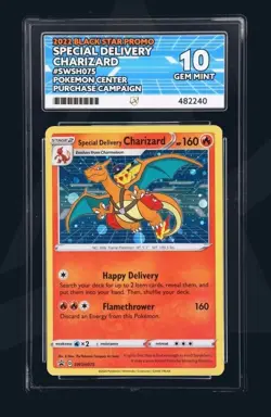 Special Delivery Charizard - ACE 10 - Pokemon TCG Pokemon Centre SWSH075 - Image 1