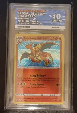 Special Delivery Charizard - ACE 10 - Pokemon TCG Pokemon Centre SWSH075 - Image 3