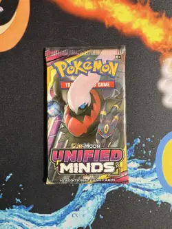 POKEMON Sun & Moon UNIFIED MINDS Sleeved Booster Pack DARKRAI UMBREON - Image 1