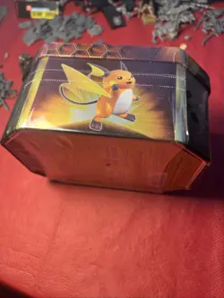 Pokemon TCG Hidden Fates Raichu GX Tin - Brand New And Sealed - Image 3