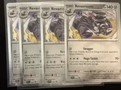 4x Revaroom 121 Cosmos Holo SVP Black Star Promo Pokemon - Image 1