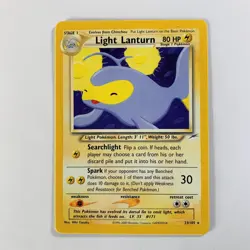 2002 Pokemon Neo Destiny Light Lanturn Rare Unlimited 23/105 WOTC Near-Mint - Image 2
