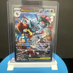 Mega Lucario ex 179/132 - Pokemon TCG Mega Evolution Holo SIR - NM/M 179/132 - Image 1