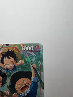 Ace & Sabo & Luffy OP13-007 NM - SR AA - One Piece Carrying On His Will - Image 3