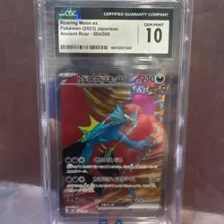 Pokemon Card Roaring Moon ex Ancient Roar Japanese 084/066 CGC 10 - Image 1