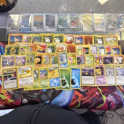 47 x Pokemon Cards Wotc Vintage Card Bundle Jungle Fossil etc played with - Image 2
