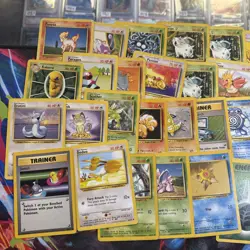 47 x Pokemon Cards Wotc Vintage Card Bundle Jungle Fossil etc played with - Image 4