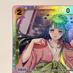 OP06-106 Kouzuki Hiyori : Super Rare One Piece English TCG Card CCG - Image 2