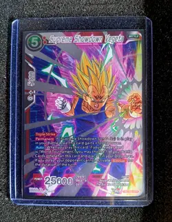 Dragon Ball Super Card Game - TB2-005 SPR - Supreme Showdown Vegeta NM - Image 1