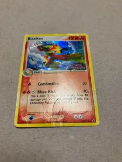 Blaziken 20/110 Holon Phantoms Reverse Holo - damaged card - Image 3