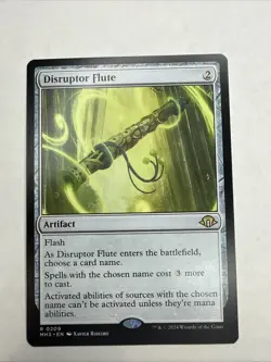MTG Disruptor Flute Modern Horizons 3, Regular Rare Card 0209 - Image 1