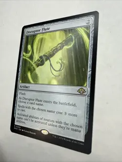 MTG Disruptor Flute Modern Horizons 3, Regular Rare Card 0209 - Image 3