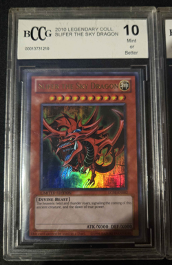 Yu-Gi-Oh! Egyptian God Card Set 2010 LC01 LIMITED EDITION BCCG 10 Mint - Image 4