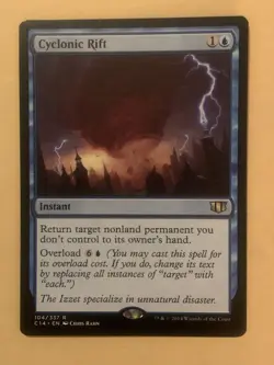 Magic: The Gathering Cyclonic Rift Commander 2014 Card 104/337, Regular Rare - Image 1