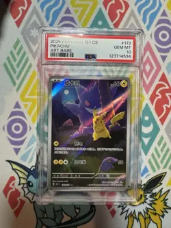 Pikachu Gengar 172/151 151C S-Chinese Exclusive Card - Image 1